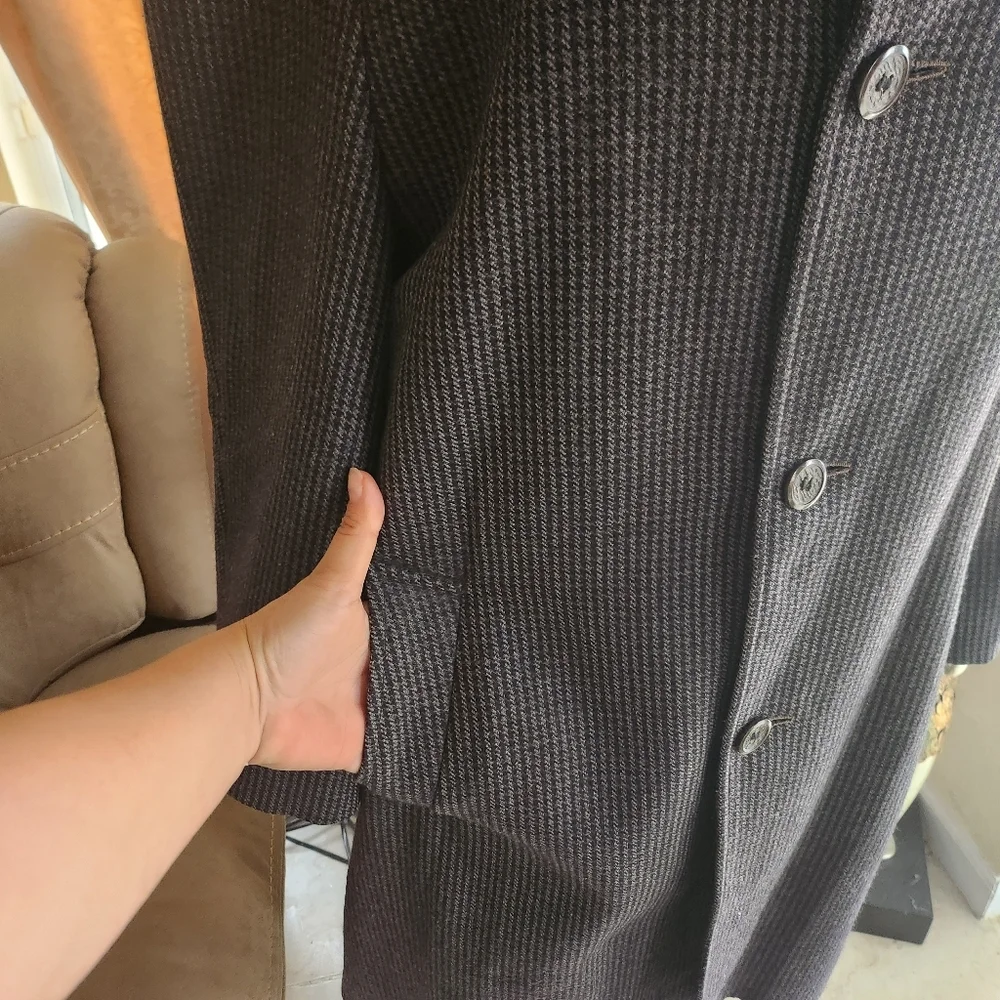 Balenciaga wool coat size 48